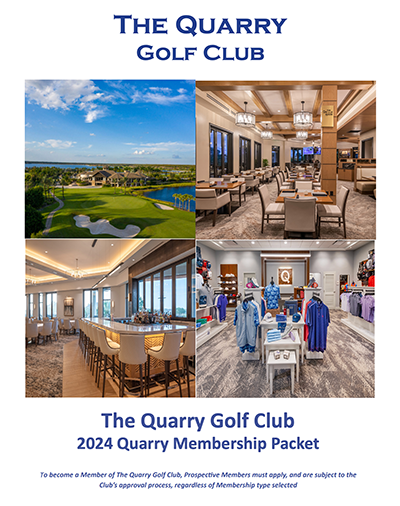 The Quarry Golf Club 2022 Membership Programs Link